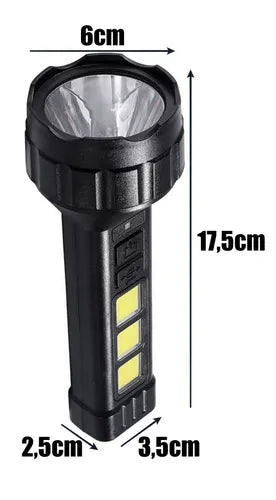 Linterna de largo alcance con iluminació