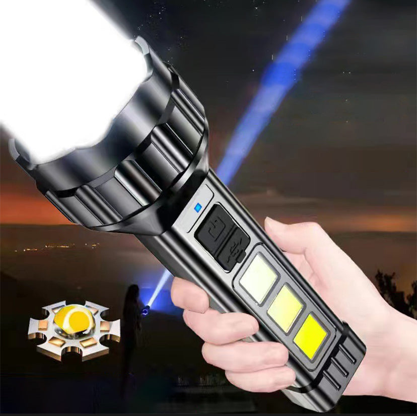 Linterna de largo alcance con iluminació